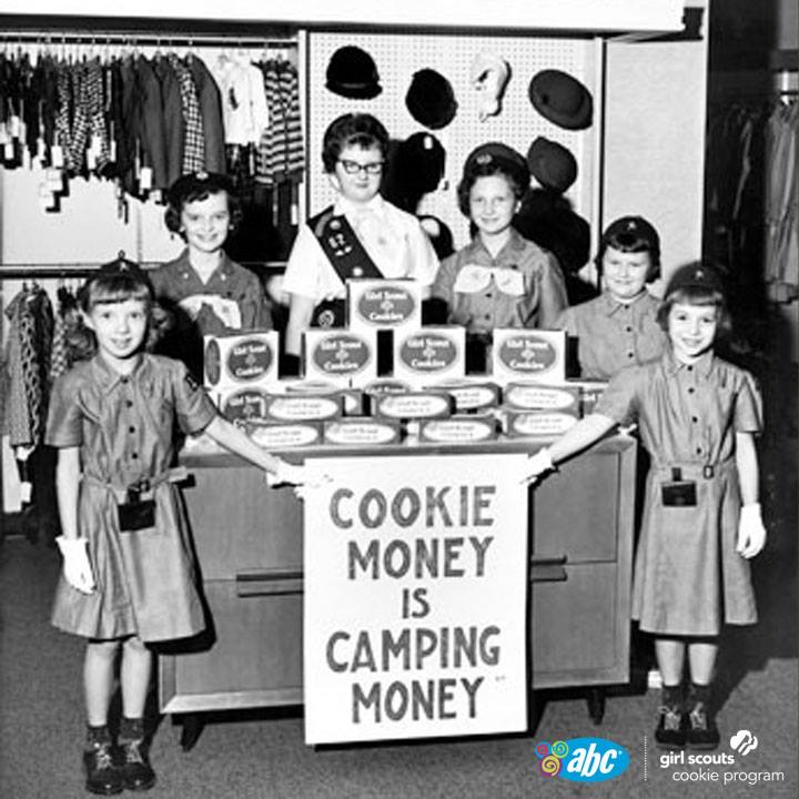 Girl Scout Cookie Booth